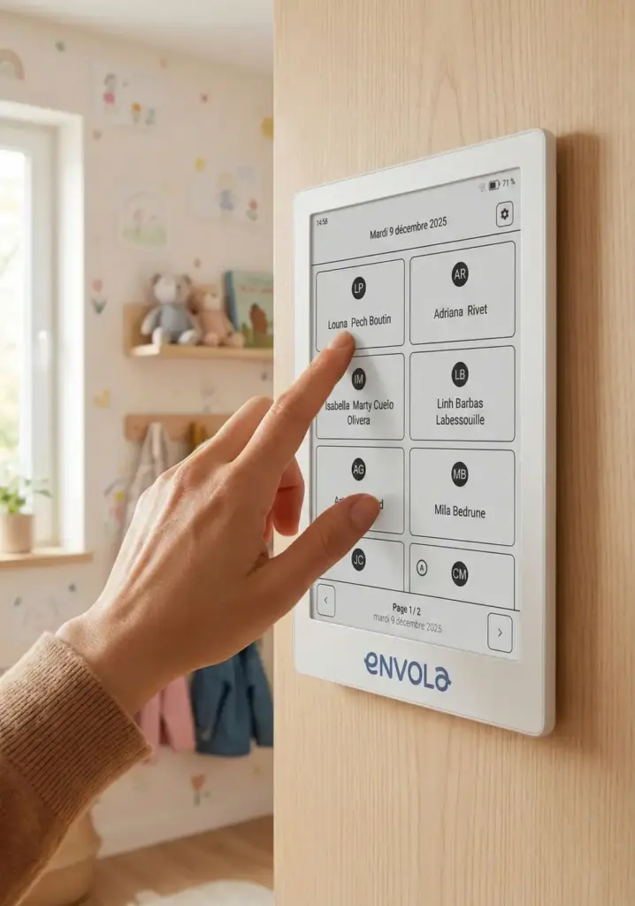 outil de gestion pour assistante maternelle - Boitier PiouPiou -