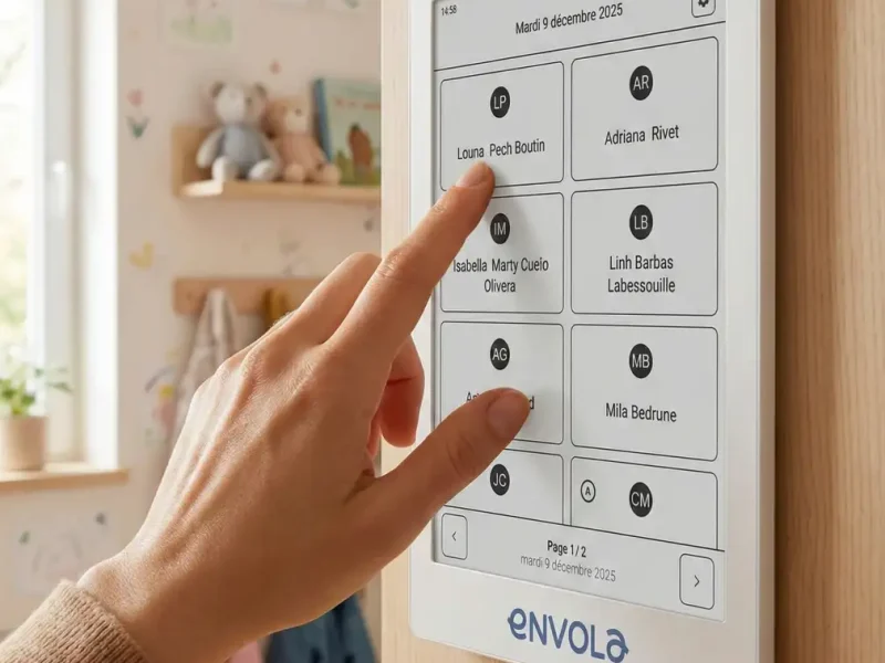 outil de gestion pour assistante maternelle - Boitier PiouPiou -